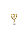 Wrapped Heart Charm