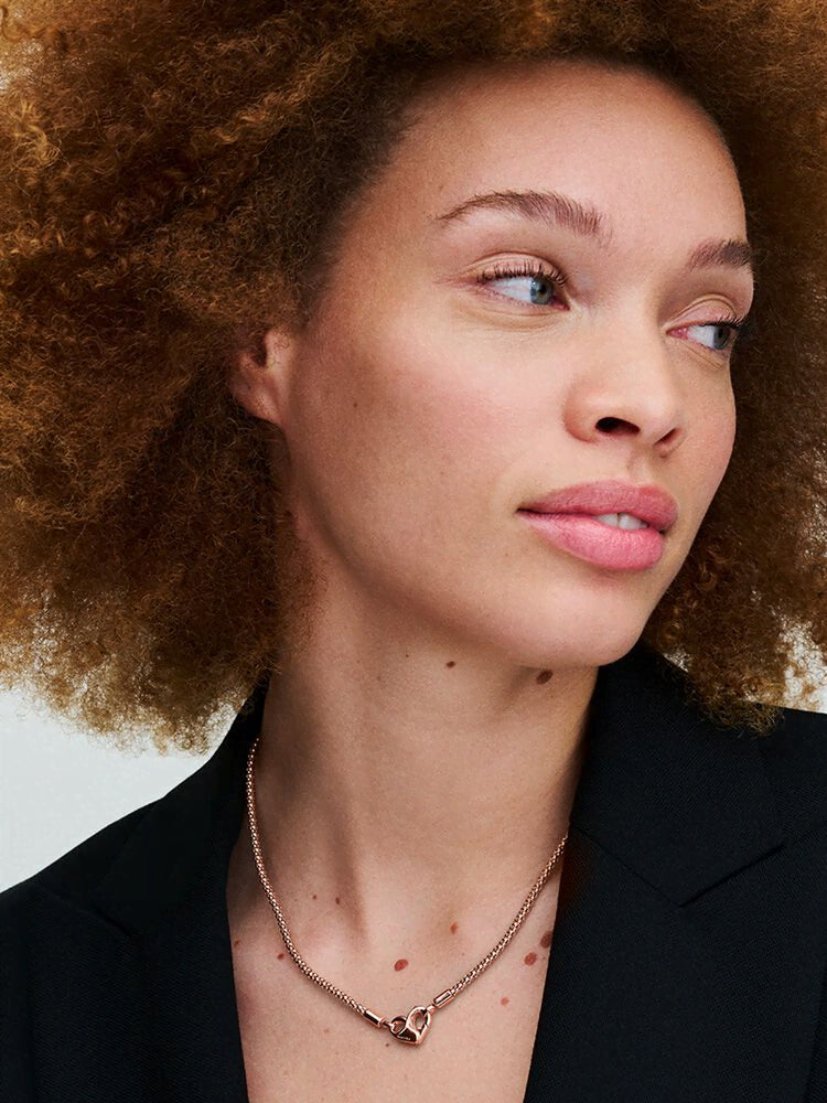 Pandora Moments Studded Chain Necklace