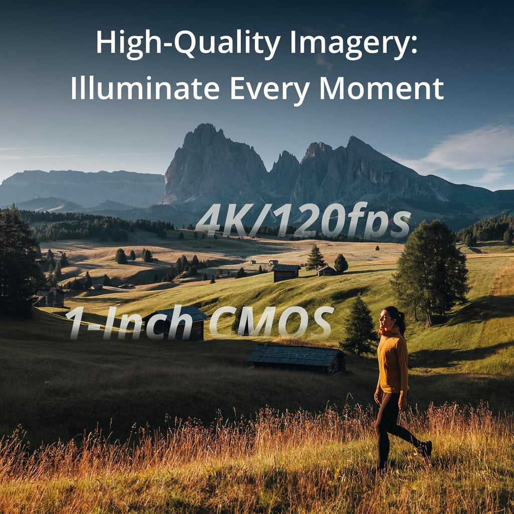 Osmo Vlog Camera 4K 120fps - Pocket 3 Creator Combo