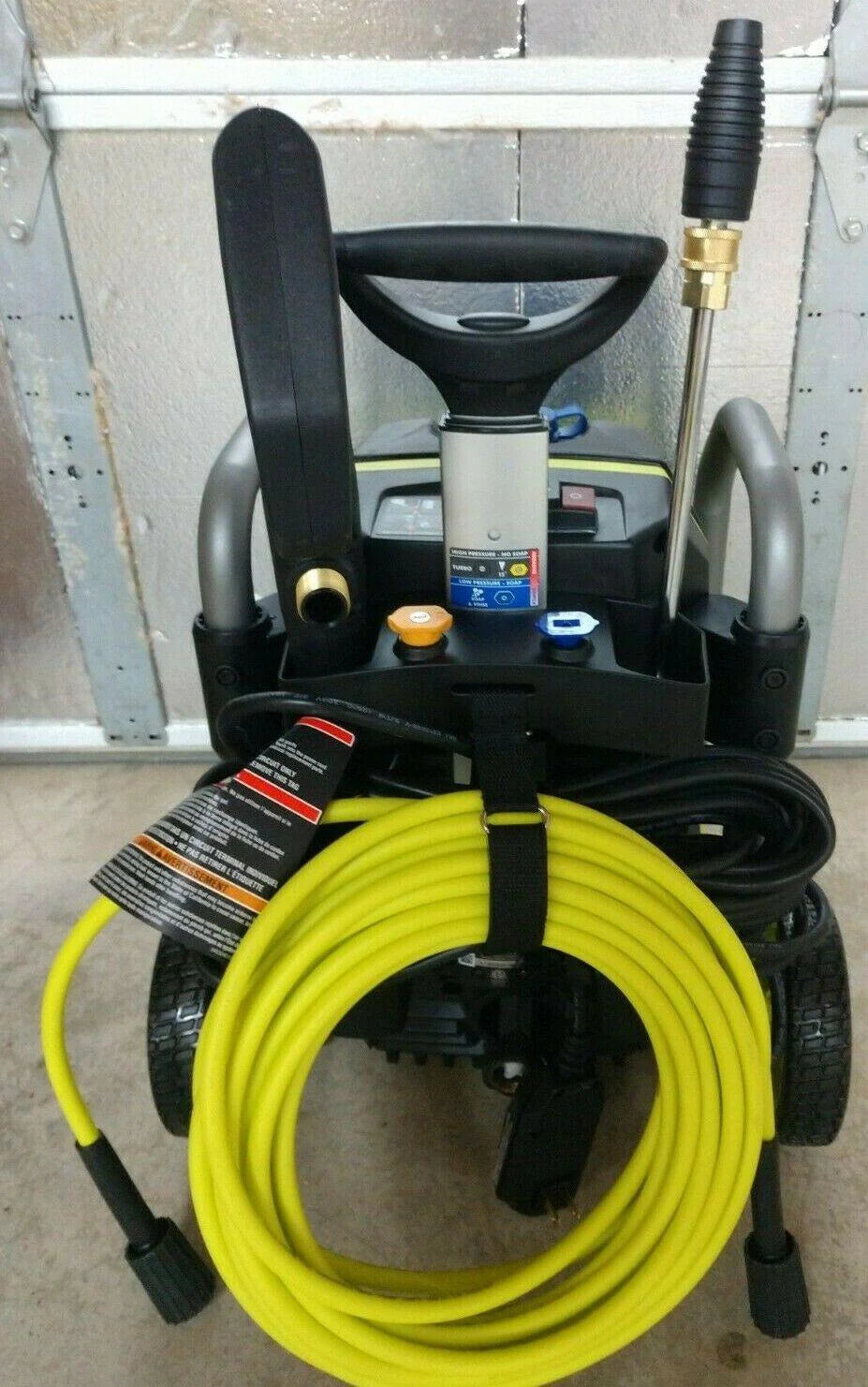 Ryobi Cold Water Electric Pressure Washer 2000 PSI 1.2 GPM