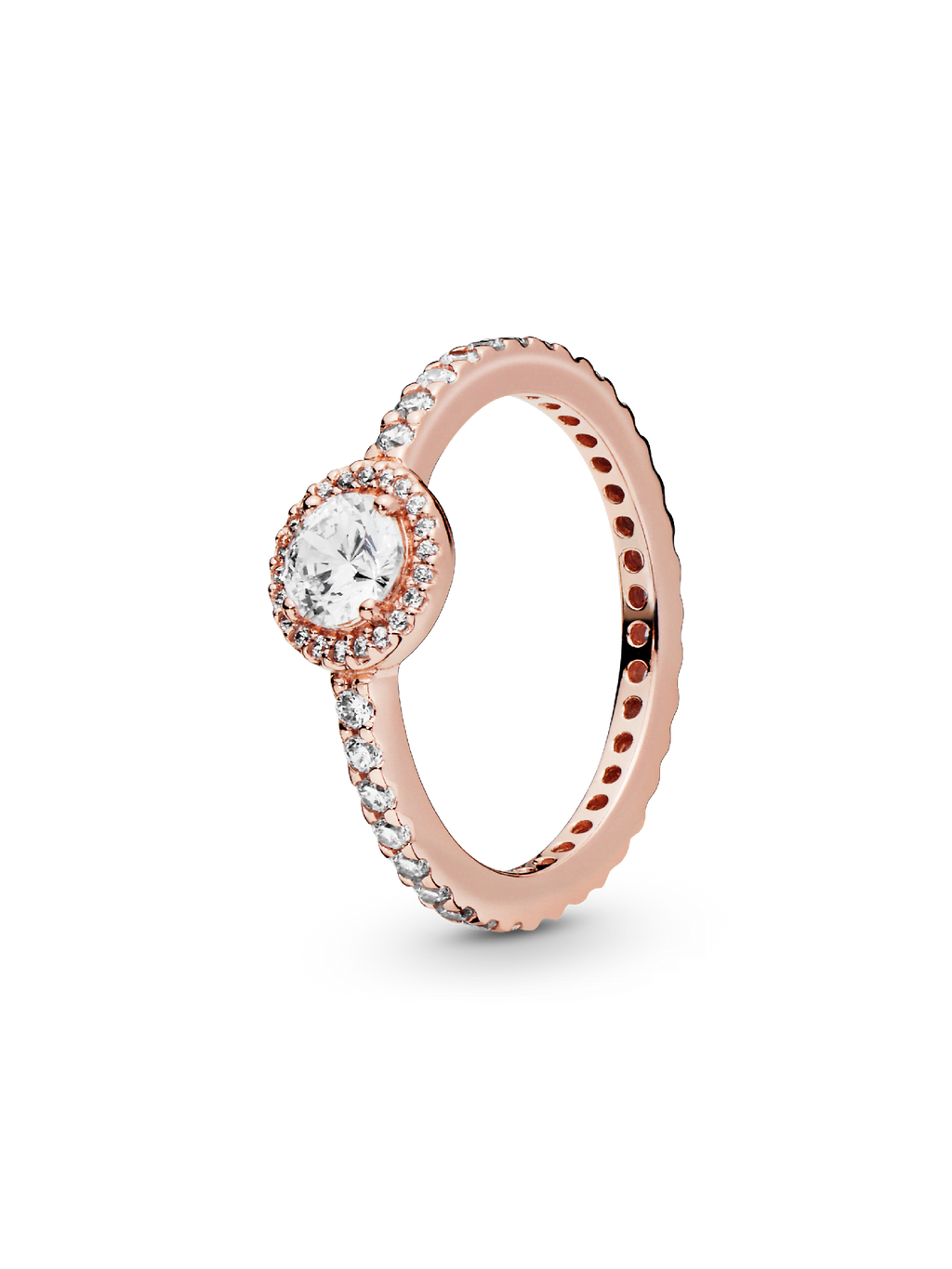 FINAL SALE - Classic Sparkle Halo Ring