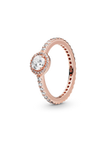 FINAL SALE - Classic Sparkle Halo Ring