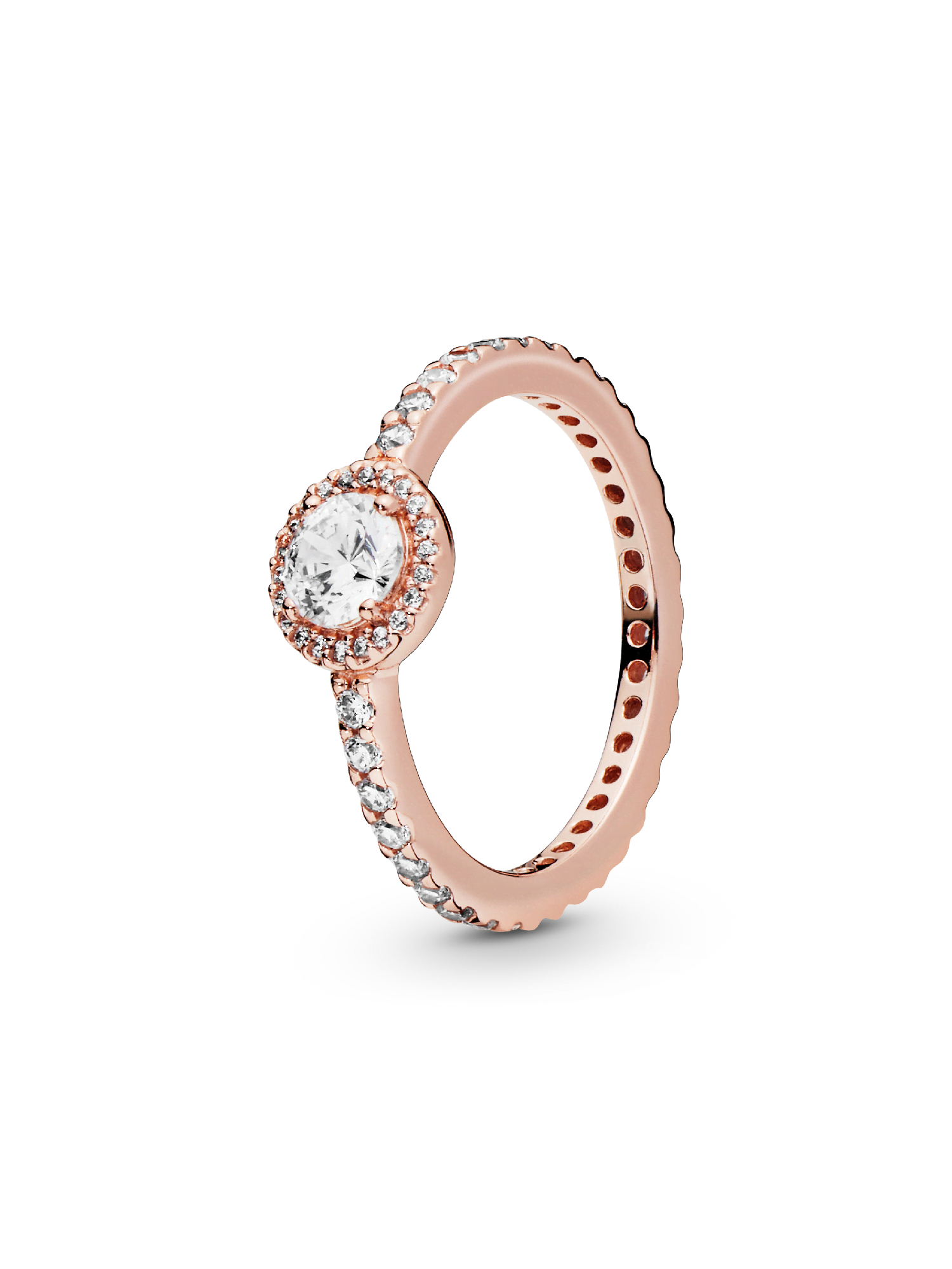 FINAL SALE - Classic Sparkle Halo Ring