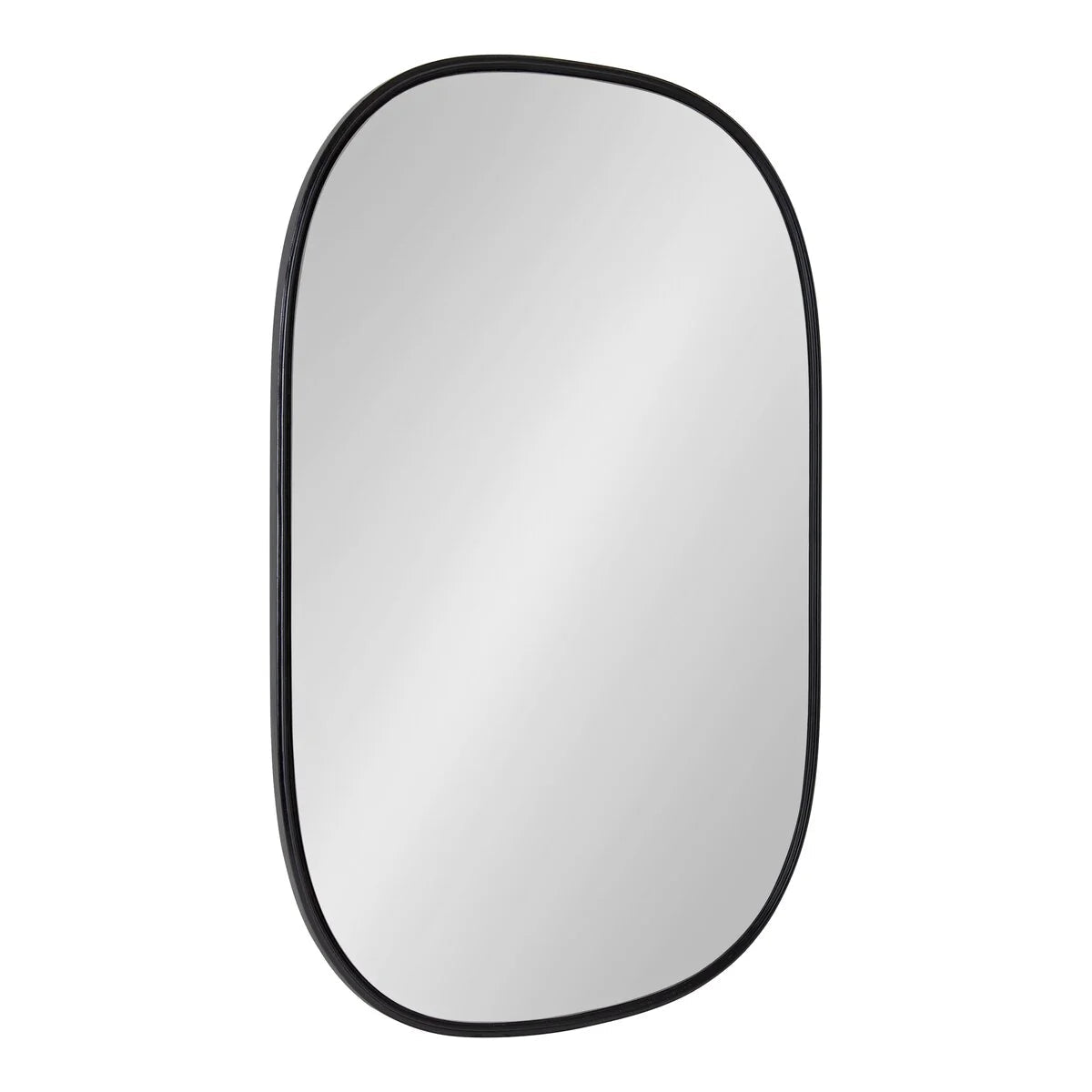 Capsule Framed Wall Mirror, 16x48, 18x24, 22x34, 24x36, Black, Bronze, Gold, Gray, Silver, Antique-Bronze