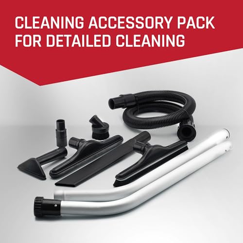 Commercial Shoulder Vac Pro Backpack Bagged Vacuum Cleaner With HEPA Media Filter, Black - C2401