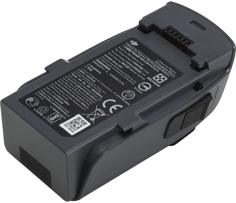 2-Pack 1480mAh Intelligent Flight Batteries For Spark Drone