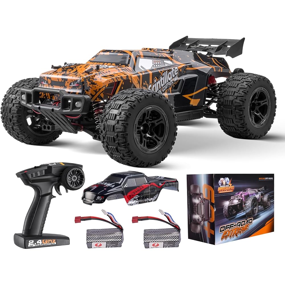 1:10 Scale Brushless 4WD Remote Control Off-Road Truck