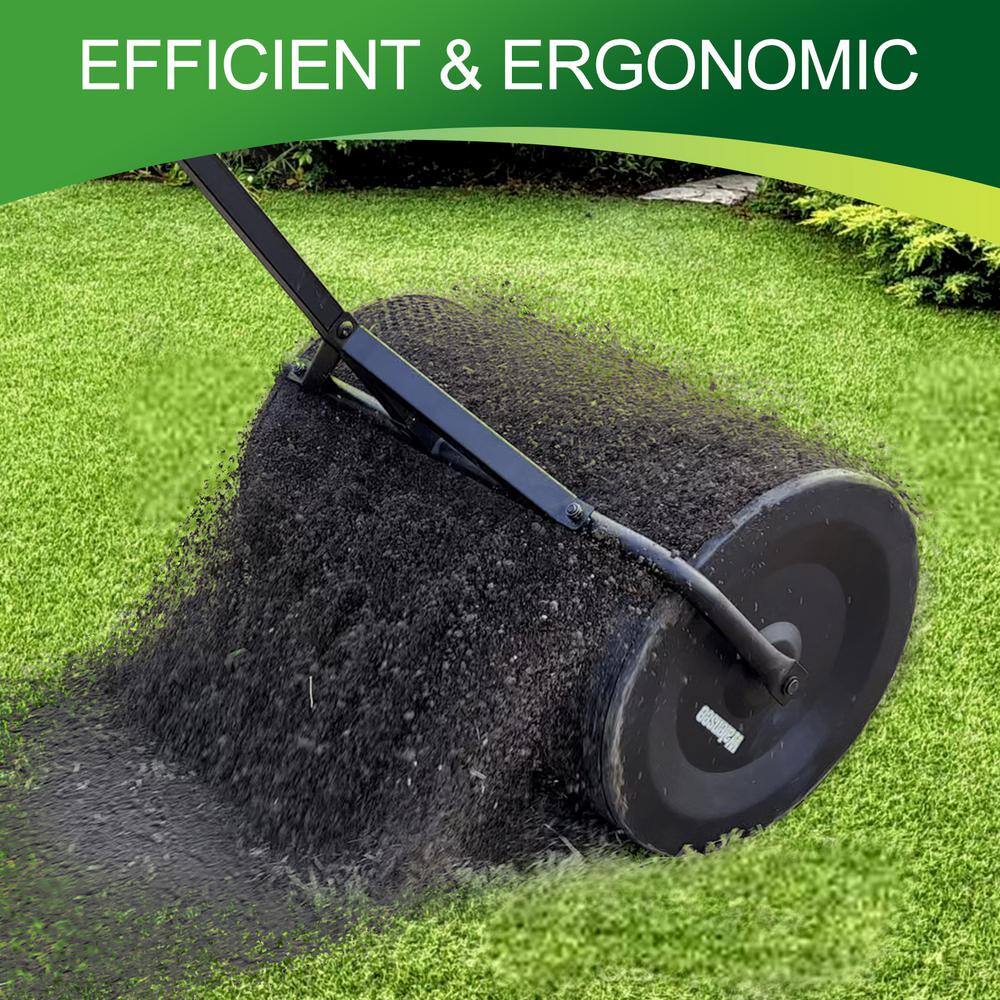 SP-001-JNN Peat Moss Compost Spreader - 24 in Metal Handle