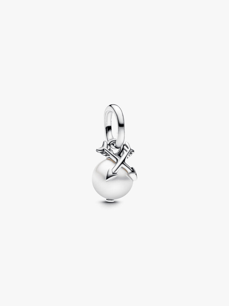 Pearl & Arrows Mini Dangle Charm