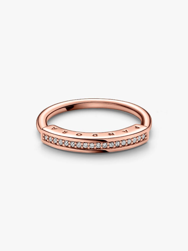 FINAL SALE - Pandora Signature I-D Pavé Ring