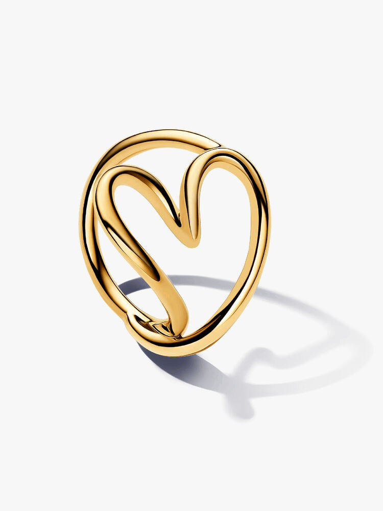 Organically Shaped Heart Jewelry Set