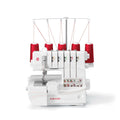 2-5 Thread Serger Sewing Machine, 1300 SPM, Automatic Tension And Differential Feed