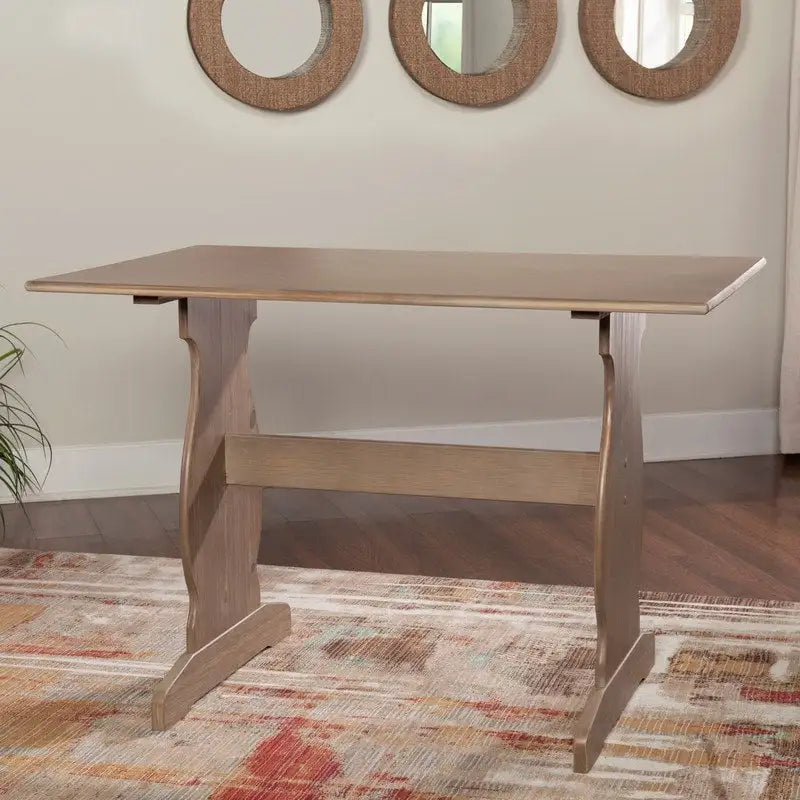 Hannah Breakfast Nook 3-Piece Dining Set With Corner Bench