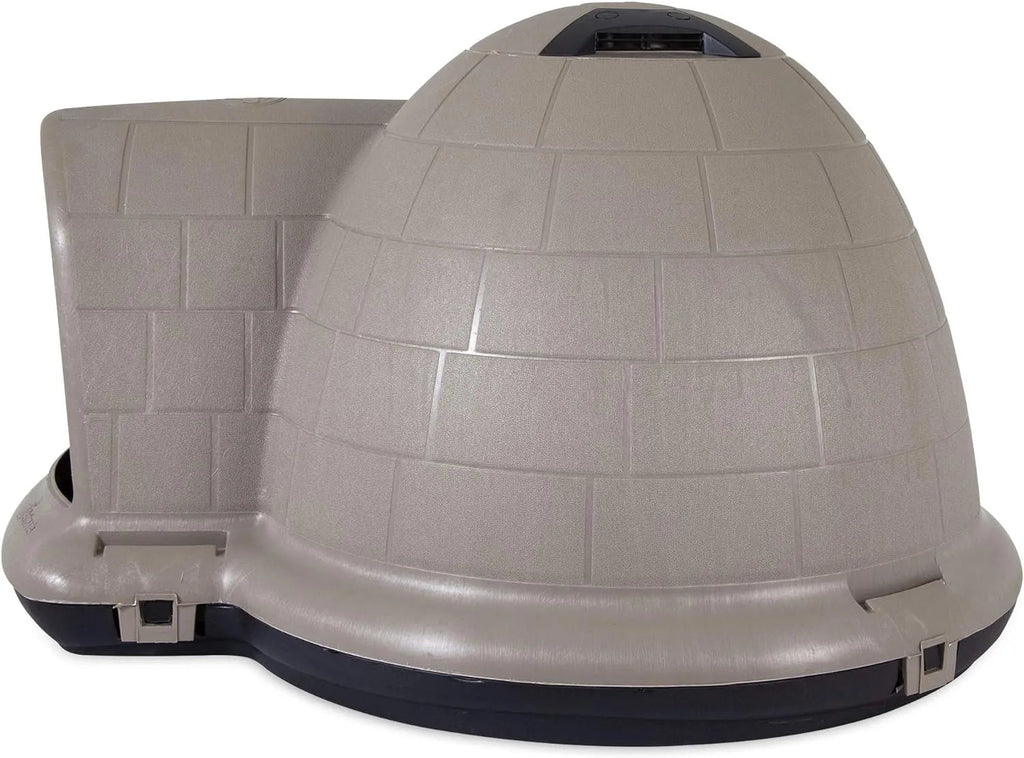 XL All-Weather Igloo Dog House for 90-125 Lb. Dogs