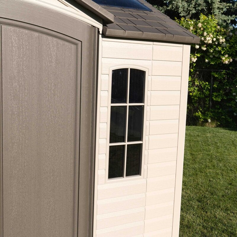 Plastic Storage Shed 10 ft W x 8 ft D