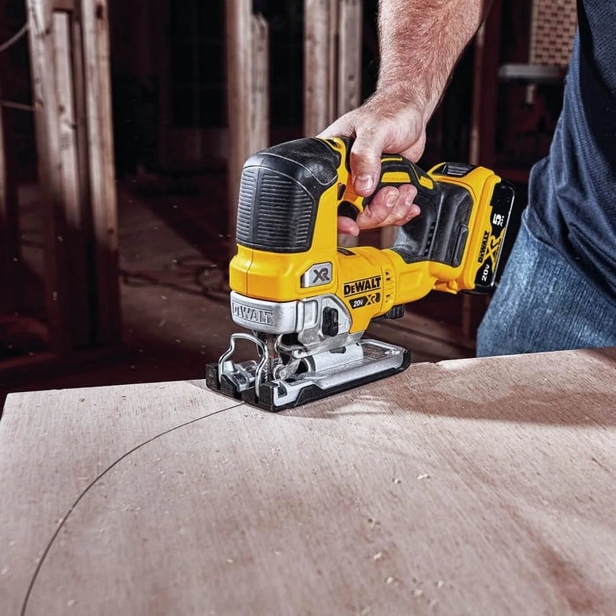 DEWALT 20V MAX XR Cordless Jig Saw, 3,200 SPM, Bare Tool Only - DCS334B