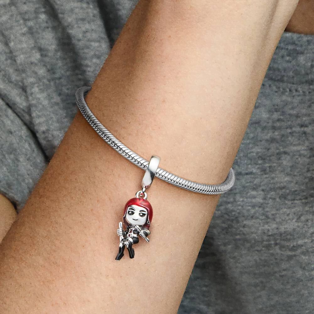 FINAL SALE - Marvel The Avengers Black Widow Dangle Charm