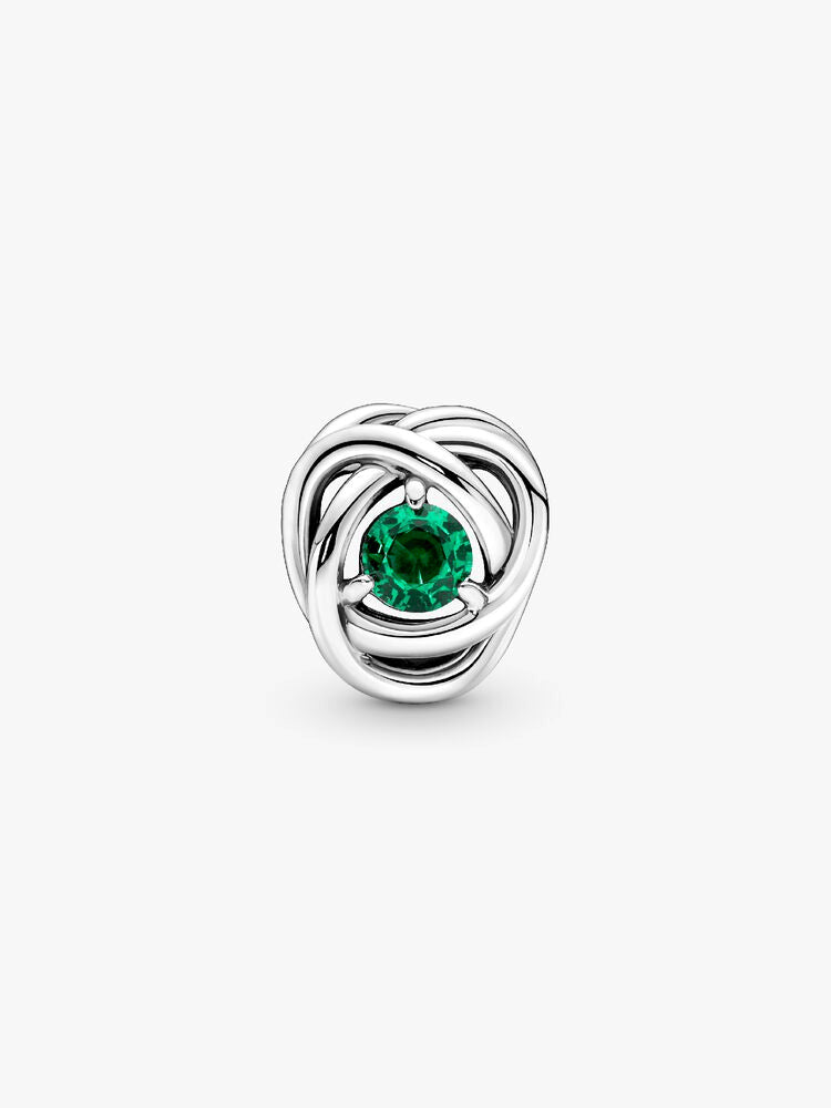 May Green Eternity Circle Charm