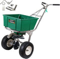 Lesco High Wheel Walk-Behind Fertilizer Spreader, 80 lbs - 101186 With 092463 Agitator Repair Kit