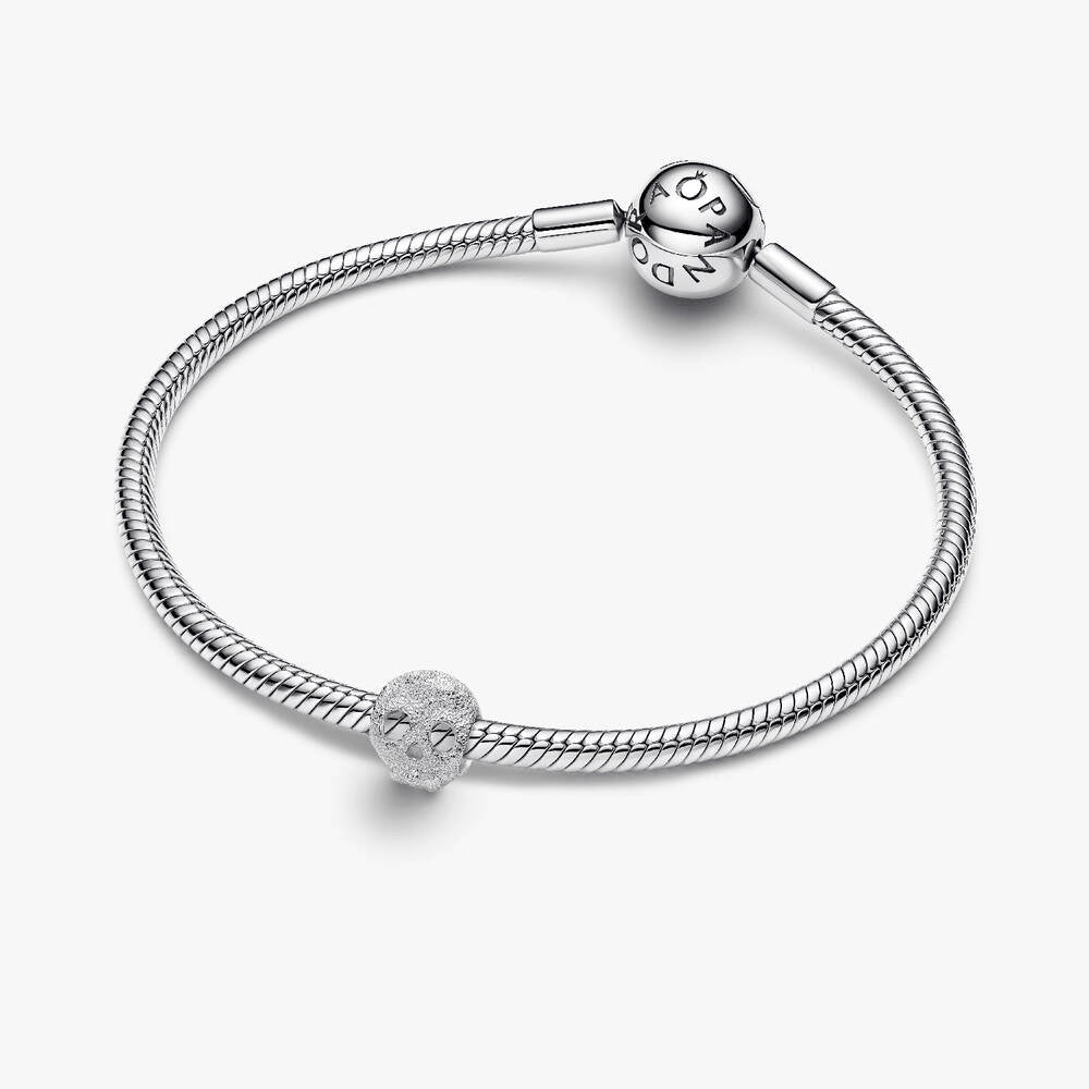 Textured Skull Mini Charm