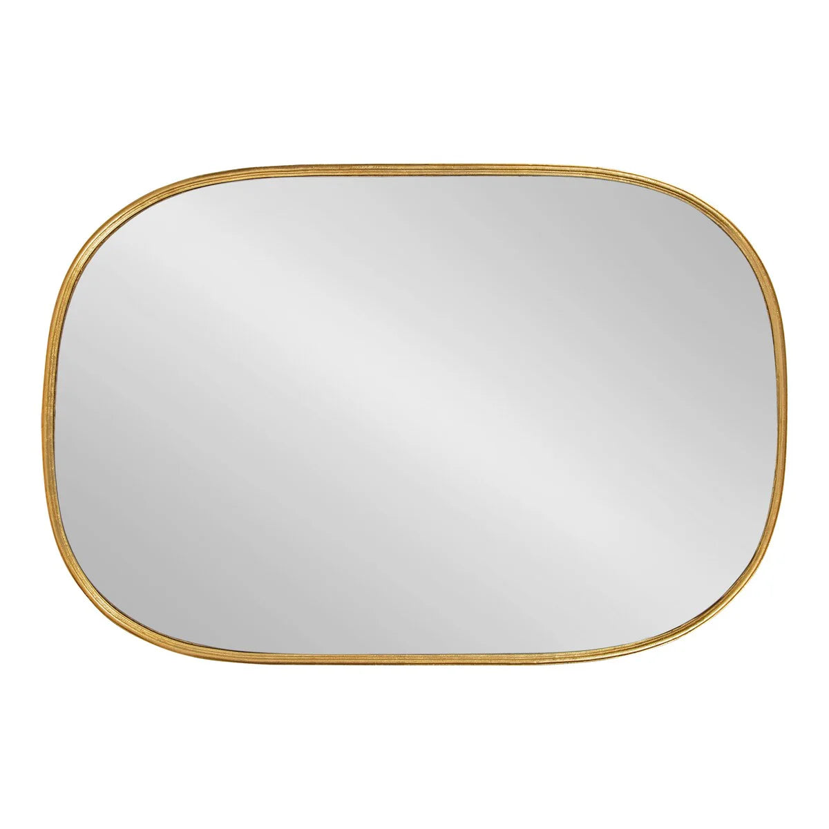 Capsule Framed Wall Mirror, 16x48, 18x24, 22x34, 24x36, Black, Bronze, Gold, Gray, Silver, Antique-Bronze