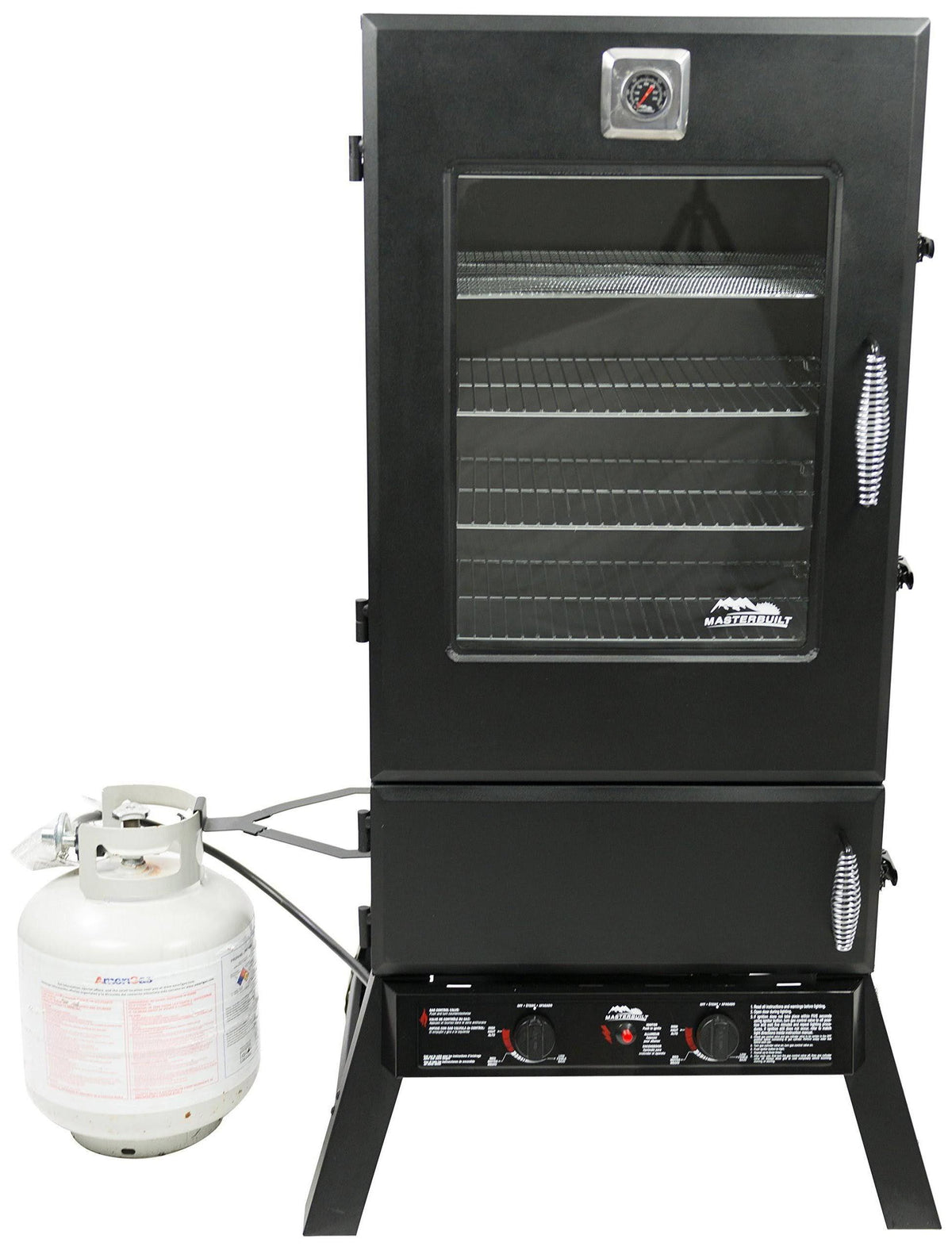 44-Inch Propane Vertical Outdoor BBQ Smoker