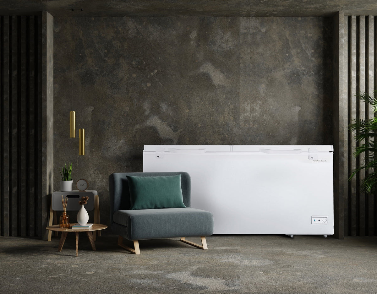 21-Cu.-Ft. Chest Freezer With Double Doors
