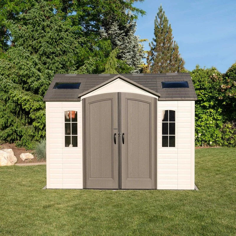 Plastic Storage Shed 10 ft W x 8 ft D