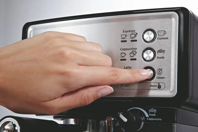 Mr. Coffee Cafe Barista 3-in-1 Espresso, Cappuccino & Latte Maker - Black & Silver