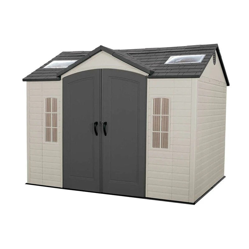 Plastic Storage Shed 10 ft W x 8 ft D