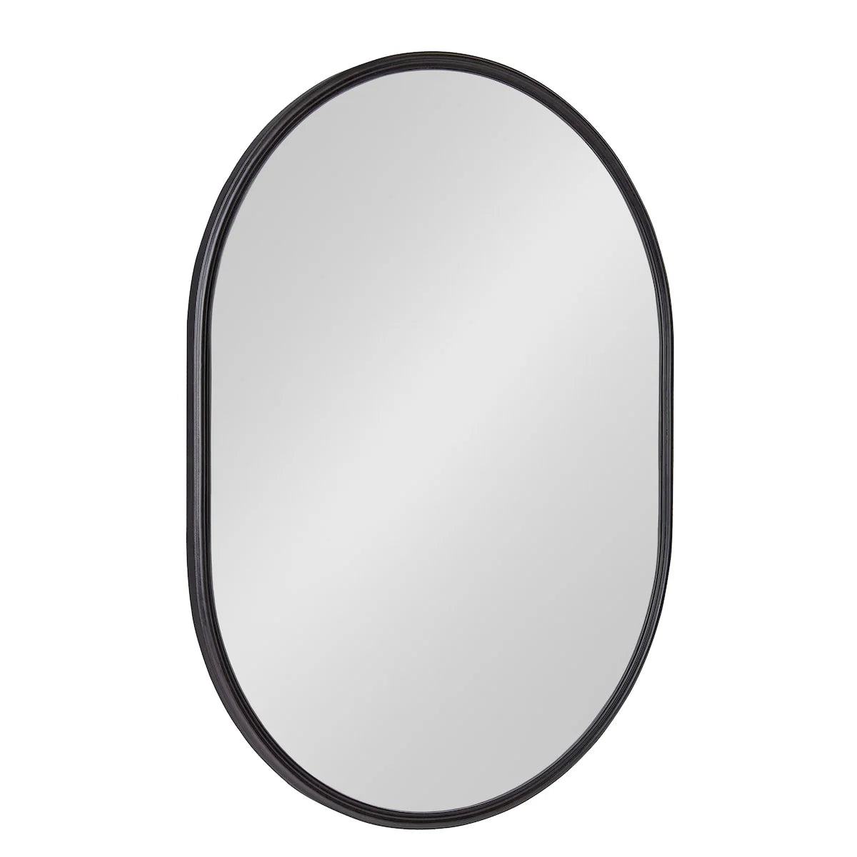 Capsule Framed Wall Mirror, 16x48, 18x24, 22x34, 24x36, Black, Bronze, Gold, Gray, Silver, Antique-Bronze