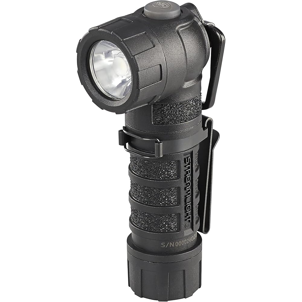 Streamlight PolyTac 90 LED Right Angle Polymer Flashlight, Black, 170 Lumens - 88830