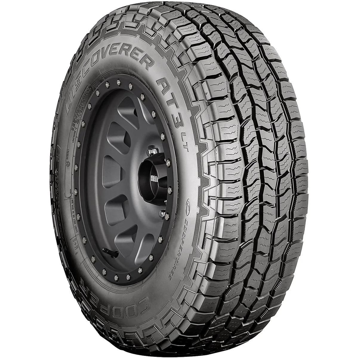 Cooper Discoverer AT3 LT All Terrain Tires, 235/80R17 Load Range E 10 Ply, Pair of 2