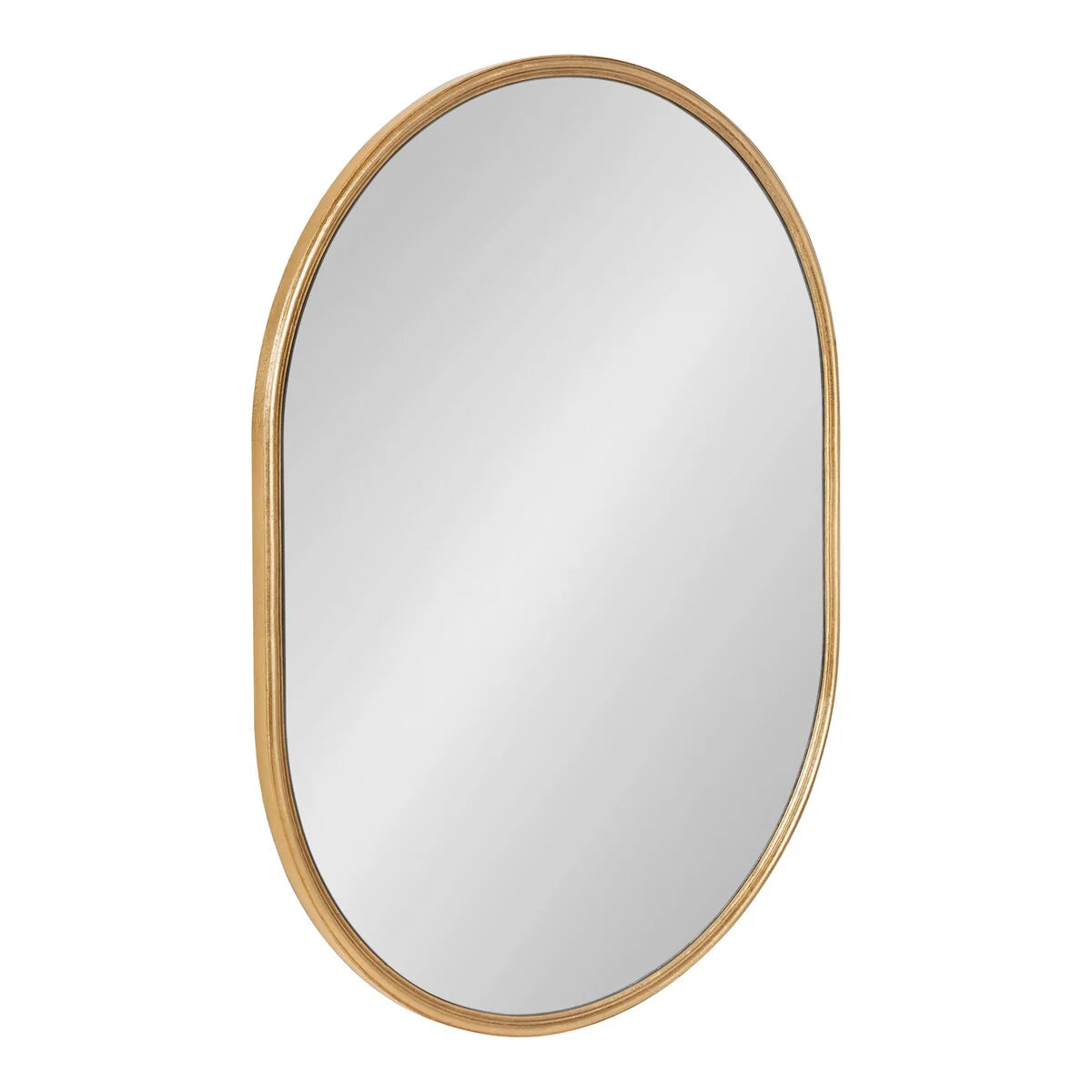 Capsule Framed Wall Mirror, 16x48, 18x24, 22x34, 24x36, Black, Bronze, Gold, Gray, Silver, Antique-Bronze