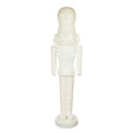 75-Inch Animated White Nutcracker Blow Mold