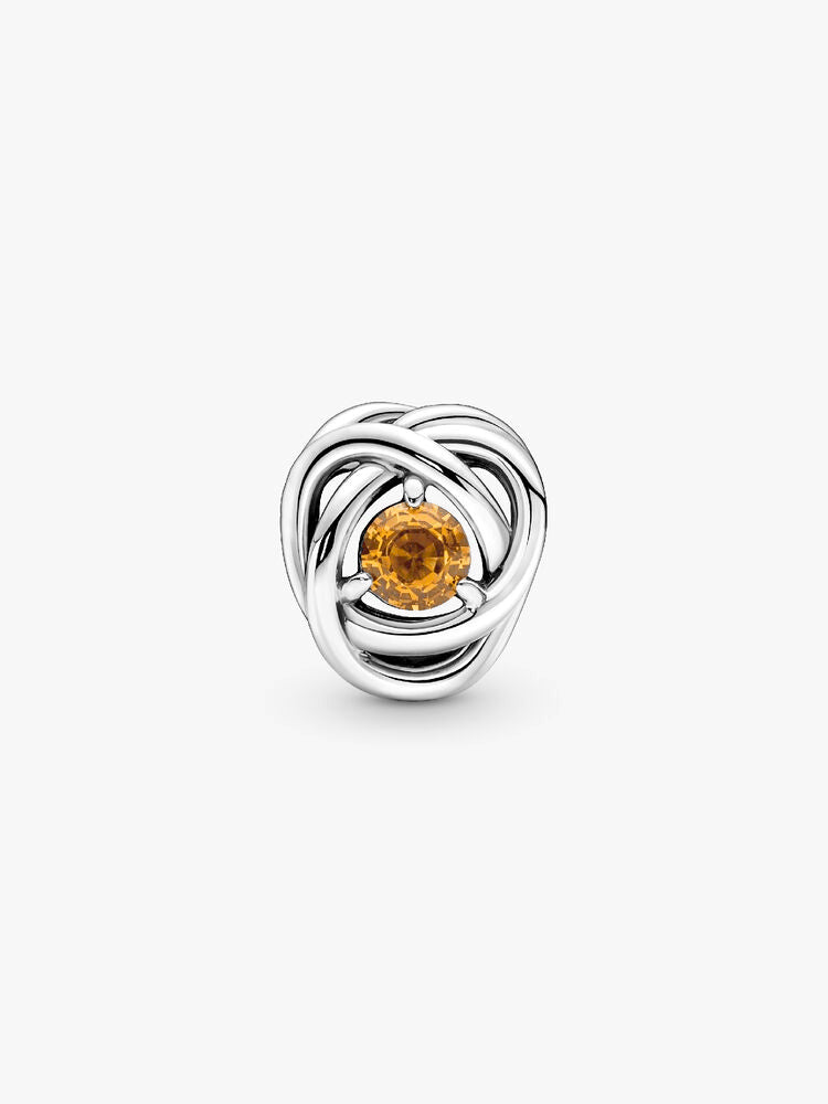 November Honey Eternity Circle Charm
