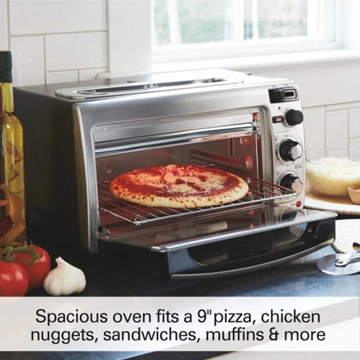 Hamilton Beach 2 in 1 Oven & Toaster - 31156