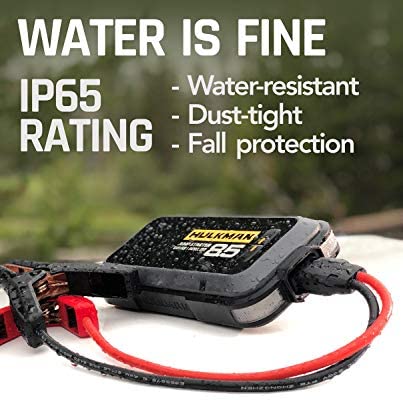 2,000A 20,000mAh Car Jump Starter For Up To 8.5L Gas And 6L Diesel Engines