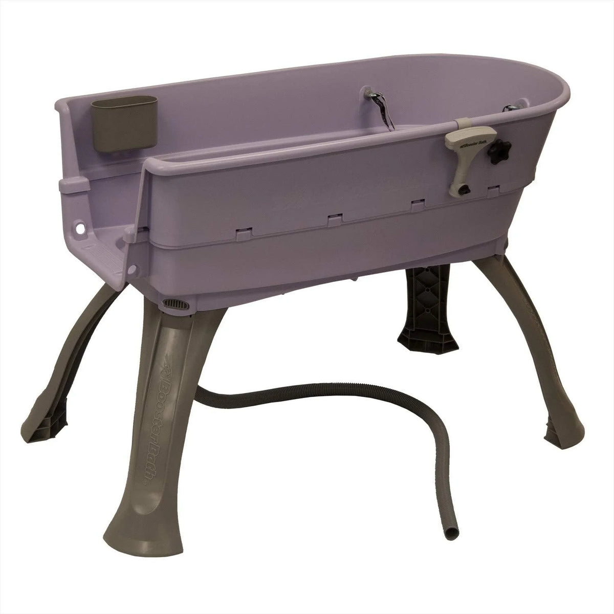 Booster Bath Large Elevated Pet Bathing Tub With Teal Steps Combo - 45 in x 21.25 in x 15 in