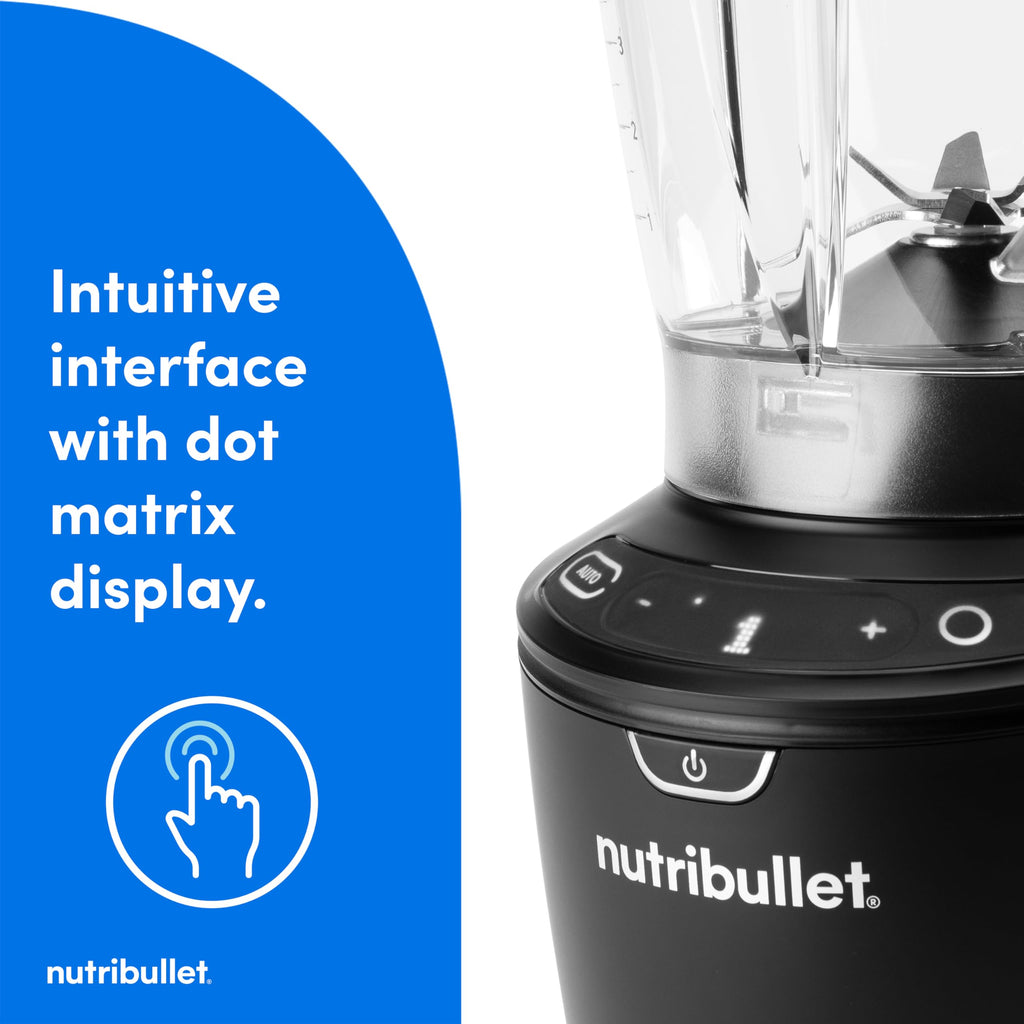 1400-Watt Multi-Function Countertop Blender Combo, 64 oz Pitcher, 32 oz And 24 oz Cups, Gunmetal-Gray