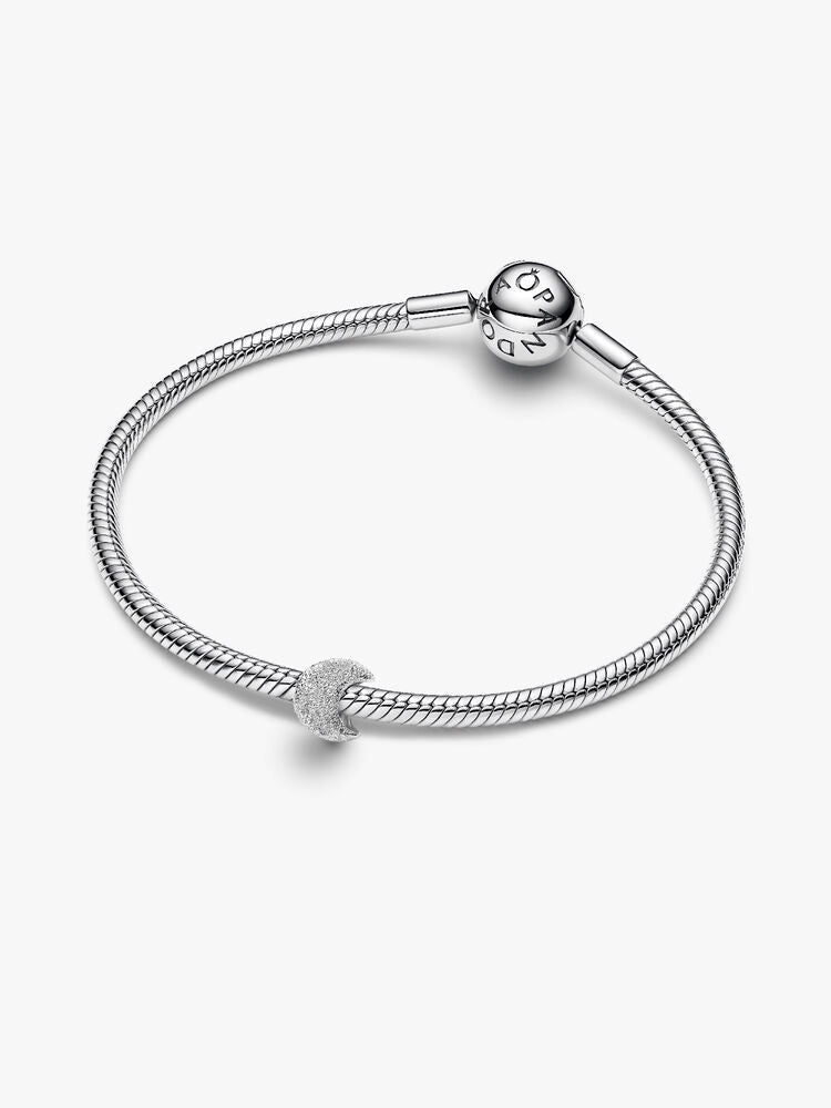 Textured Moon Mini Charm