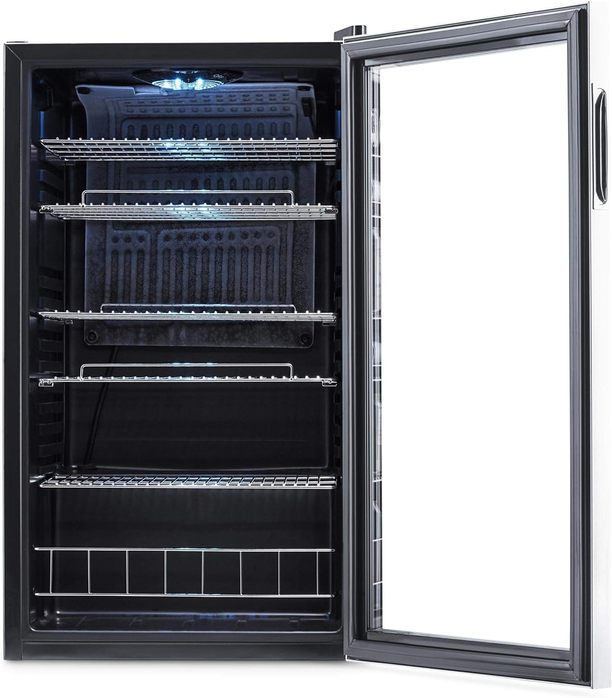 Beverage Refrigerator Cooler, 126 Cans, Right Hinge Glass Door - AB-1200