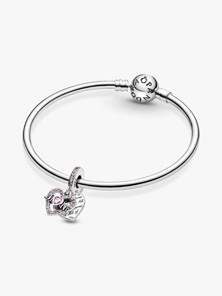 Heart & Mom Dangle Charm