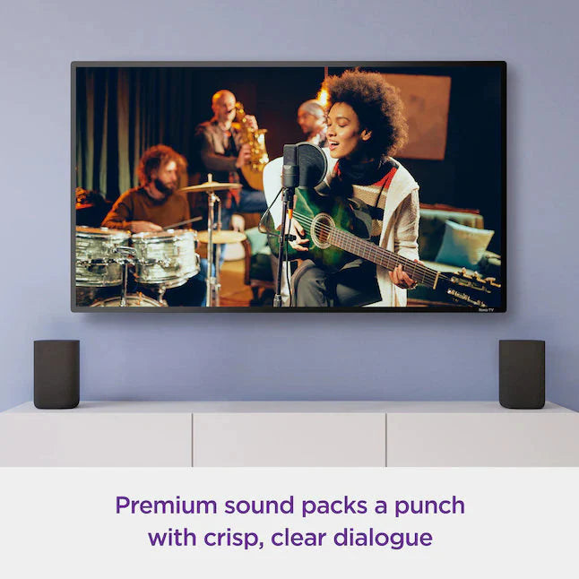 Roku Wireless Speakers 6.1-in 80-Watt Set Of 2