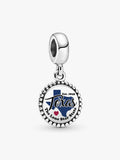 Texas State Map Dangle Charm