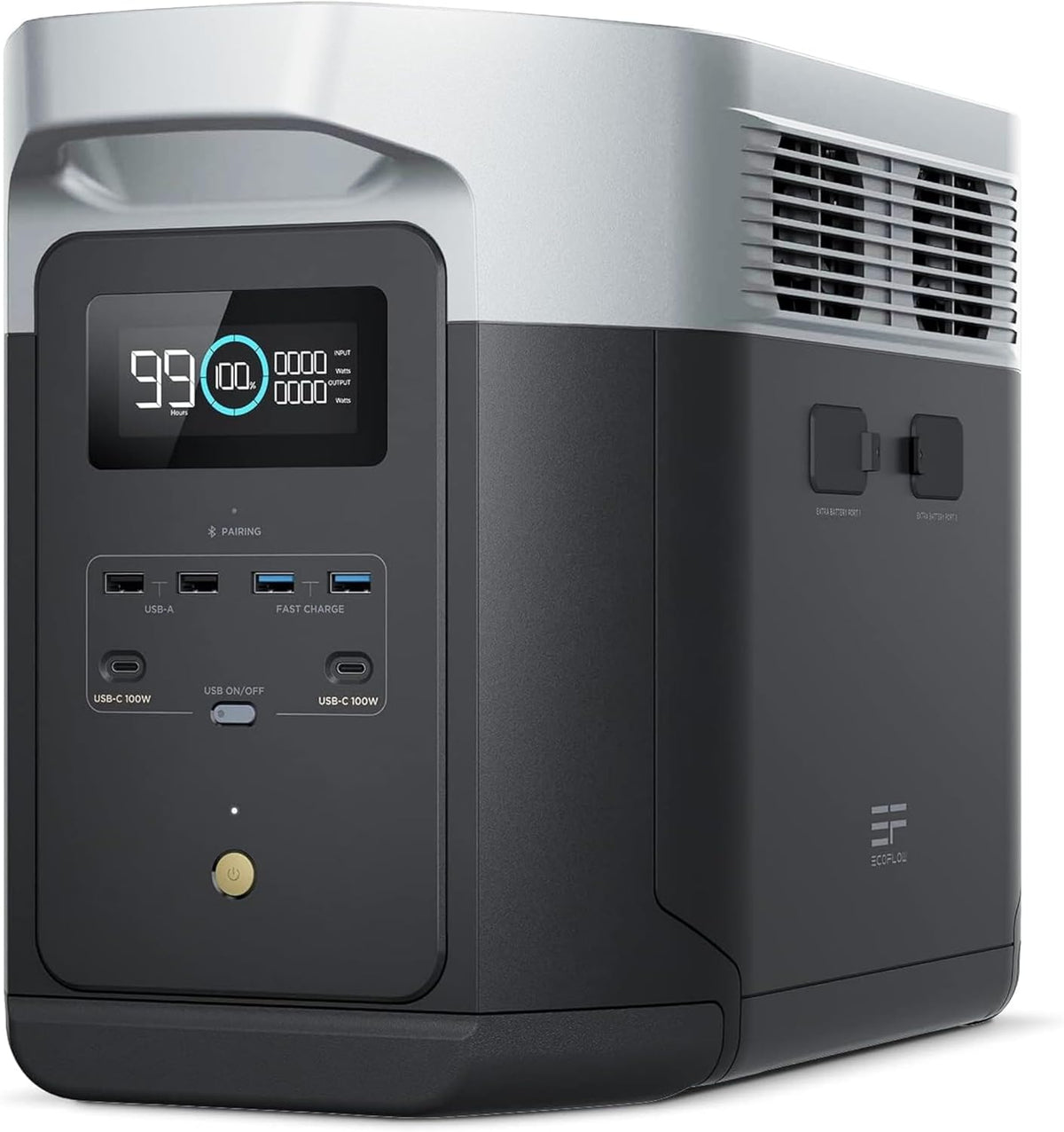 Portable Power Station, 2400W, 2048Wh - delta-2-max-2048wh