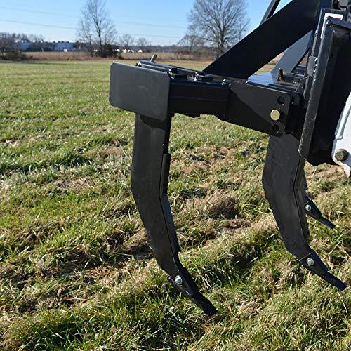 Titan Distributors Inc. 3 Shank Subsoiler Ground Ripper For Category 1 & 2 3 Point Tractors - Quick Hitch Compatible