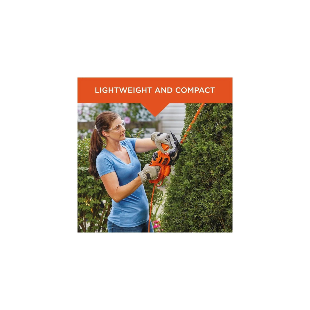 Black+Decker 3.2 Amp 17-Inch Electric Hedge Trimmer - BEHT150