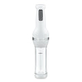 Electric Cookie Press With 8 Stainless Steel Cookie Discs And 8 Stainless Steel Pastry Tips - White