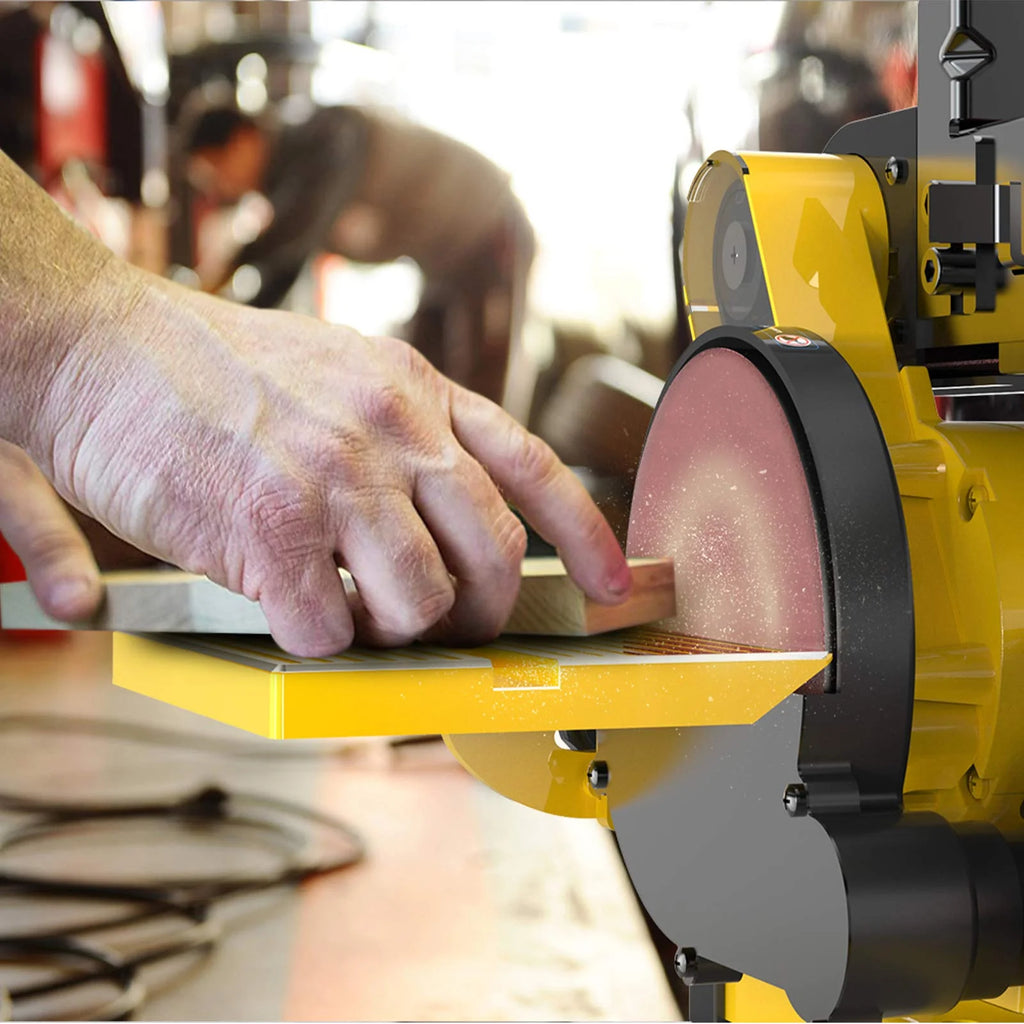 Woodskil Belt And Disc Sander, 4 x 36 in Belt, 6 in Disc, 4.3A